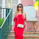 Adriana de Moura – Exit out of the Beverly Hills Hotel - 454 x 681