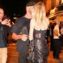 Stella Maxwell – With Riccardo Tisci at GQ and Levi’s Paris Fashion Week Party in Paris
