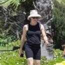 Jennifer Garner – Was spotted on a jog in Santa Monica