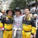 L'Wren Scott and Mick Jagger on the grid ahead of the Monaco F1 race, May 16, 2010 in Monte Carlo, Monaco - 341 x 512