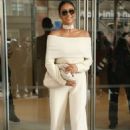 Shay Mitchell – Attends Altuzarra SS22 during New York Fashion Week