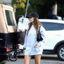 Hailey Bieber – Seen after meeting Kendall Jenner at Cecconi’s in West Hollywood