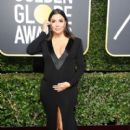 Eva Longoria in Genny Dress :  75th Annual Golden Globe Awards