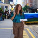 Drew Barrymore – Steps out for a car interview with Idris and Sabrina Elba in New York