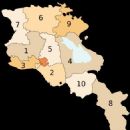 Armenia geography-related lists