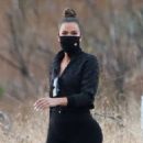 Khloé Kardashian – spotted on a hike with Tristan Thompson in Malibu Hills