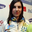 Ukrainian female short track speed skaters