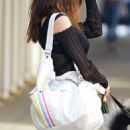 Emily Ratajkowski – Seen while out walking her dog in New York