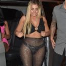 Chloe Ferry – Pictured at House of Smith Nightclub in Newcastle - 454 x 803