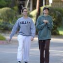 Teri Hatcher – On a walk with her daughter Emerson Tenney in Los Angeles - 454 x 542
