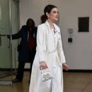 Lucy Hale – Arriving at Drew Barrymore Show in New York