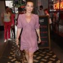 Candice Brown – In dress at Barbie Screening in London - 454 x 633