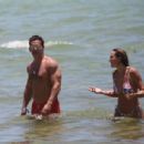 Angelica Castro – Seen at the beach in Miami - 454 x 306