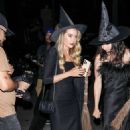 Lauren Conrad – In witch costume while arriving at the Casamigos party in Los Angeles