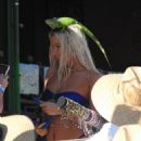 Tana Mongeau – Seen while on the beach in Los Cabos - 454 x 605