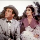 Elizabeth Taylor and Montgomery Clift