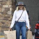 Malin Akerman – Seen as she goes grocery shopping in Los Feliz