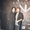 Merve Bolugur & Murat Dalkılıç:  Mercedes-Benz Fashion Week Istanbul A/W 2016 - Raissa & Vanessa Sason Show - 454 x 681