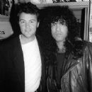 Paul Stanley & Paul Young at the china club, 1989 - 454 x 454