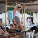 Irina Shayk – With Stella Maxwell in bikinis in Ibiza