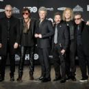 Bon Jovi attend the 33rd Annual Rock & Roll Hall of Fame Induction Ceremony at Public Auditorium on April 14, 2018 in Cleveland, Ohio - 454 x 317