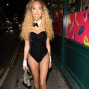 Dani Imbert – Heading to GKBarry Halloween party in London Soho - 454 x 653