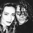 Michael Hutchence and Virginia Hey - 454 x 329