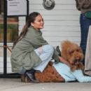 Chrissy Teigen – Helping her kids sell girl scout cookies in Los Angeles