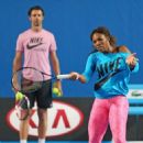 Serena Williams and Patrick Mouratoglou