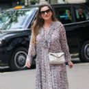 Kelly Brook – In a patterned summer dress at Heart radio in London - 454 x 694