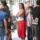 Lourdes Leon – Seen wwith her dad Carlos Leon on Father’s Day in New York