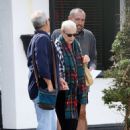 Annie Lennox – Seen after her breakfast in Studio City - 454 x 681