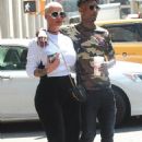 Amber Rose and 21 Savage Out in New York City - July 18, 2017
