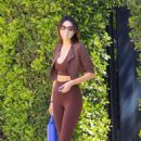 Kendall Jenner – With Hailey Bieber spotted leaving private pilates session in Los Angeles
