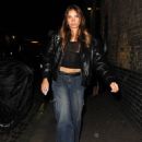 Hana Cross – Leaving the Chiltern Firehouse in London - 454 x 618