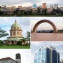Populated lakeshore places in Africa