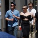 Florence Pugh – Seen with Andrew Garfield while out in Rome - 454 x 663
