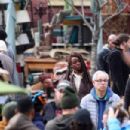 Danai Gurira – On the set of ‘The Walking Dead Summit’ in New Jersey - 454 x 303