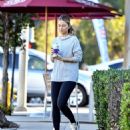 Maria Menounos – Seen with husband Keven Undergaro at Coffee Bean in Los Angeles - 454 x 550