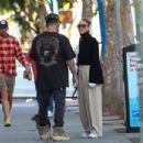 Cara Santana – With boyfriend Shannon Leto steps out together in Los Angeles - 454 x 303