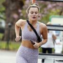 Emily Blackwell – Out for a run in London - 454 x 587