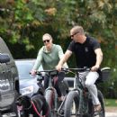 Robin Wright – Enjoying a bike ride in Brentwood