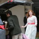 Amy Adams – Filming ‘Disenchanted’ in New York - 454 x 638