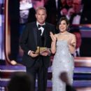 Kevin Costner and America Ferrera - 81st Golden Globe Awards (2024)