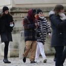 Bella Thorne – With her fiance Benjamin Mascolo went to Versailles - 454 x 353