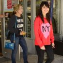 iCarly cast Miranda Cosgrove, Jennette McCurdy, Nathan Kress and Noah Munck, were seen hanging out and enjoying the sights in New York City, New York on May 18