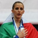 Italian female karateka