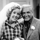 Georgia Engel and Ted Knight