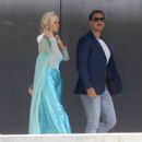 Sophie Monk – Dresses as Elsa from Frozen at Channel 9 in Perth - 454 x 481