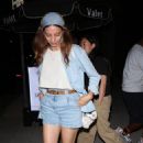 Angela Sarafyan – And Awkwafina seen leaving Catch Steak in West Hollywood - 454 x 681